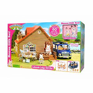 Calico Critters Lakeside Lodge Gift Set